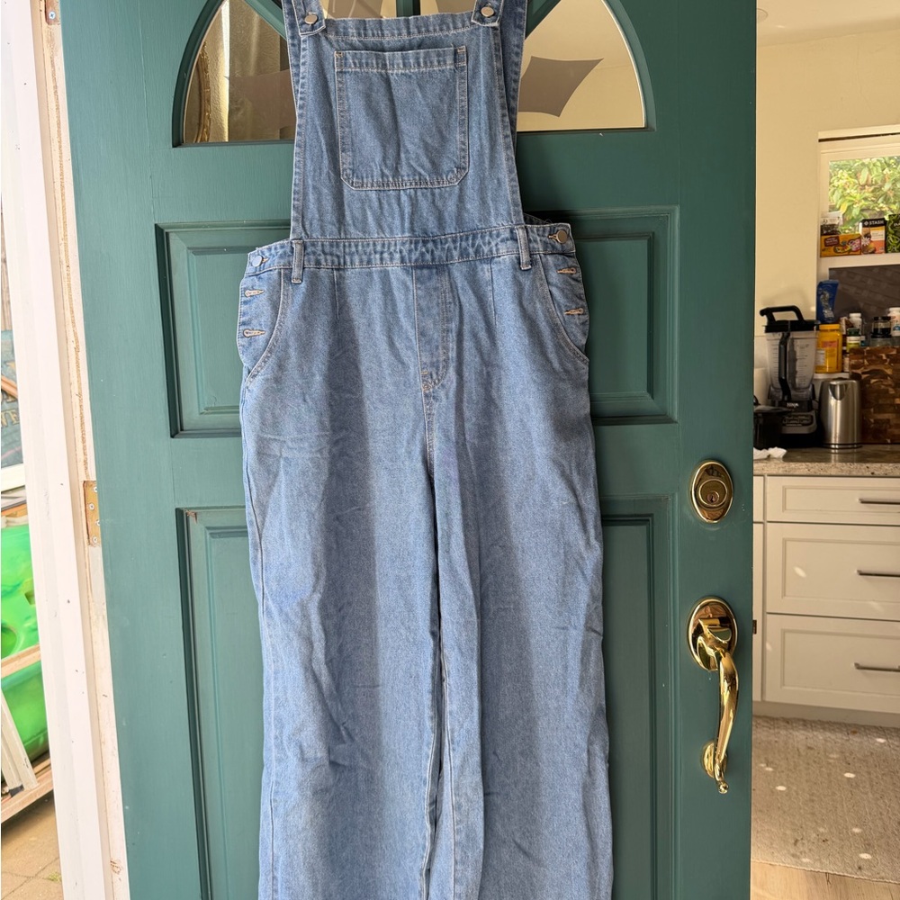 Blue Denim Overalls